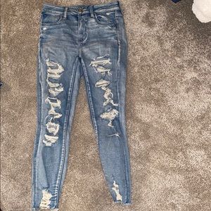 American eagle stretch skinny jeans
